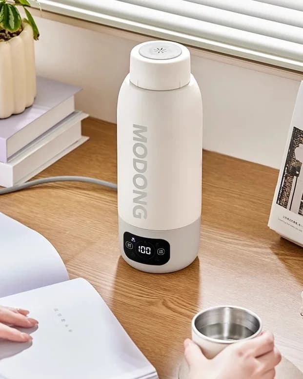 Kaasaskantav elektriline reisikettelkruus 600ml, 316 roostevabast terasest sisemus