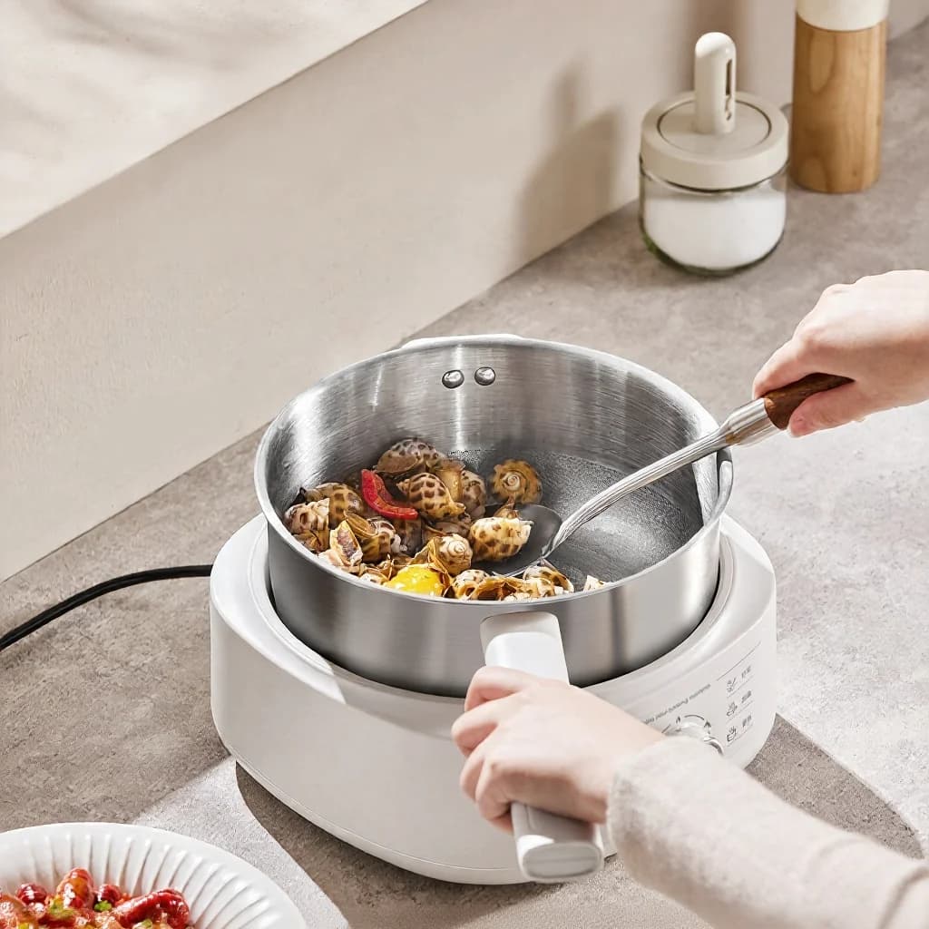 Roostevabast terasest elektriline hot pot aurutiga, 3L, 220V