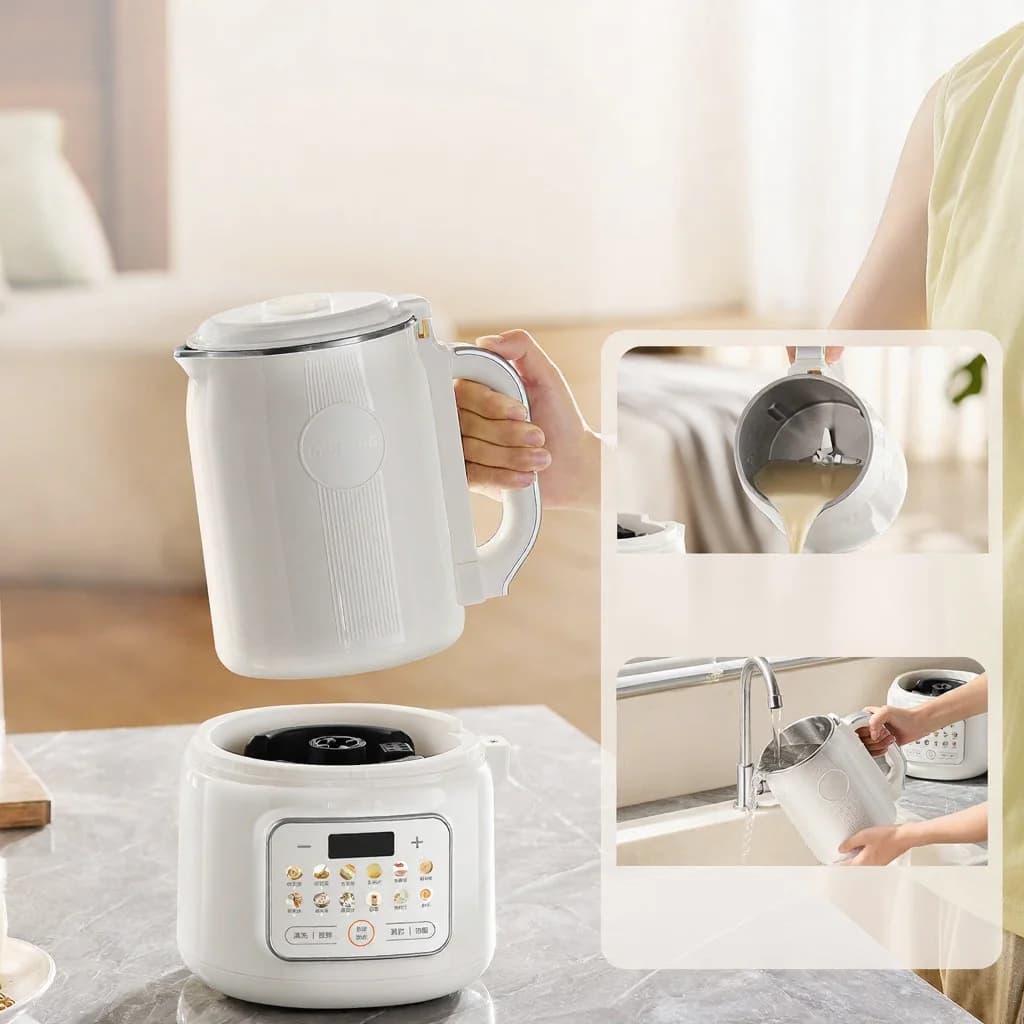 Kuumutav blender sojapiima valmistamiseks, isepuhastuv, 800W