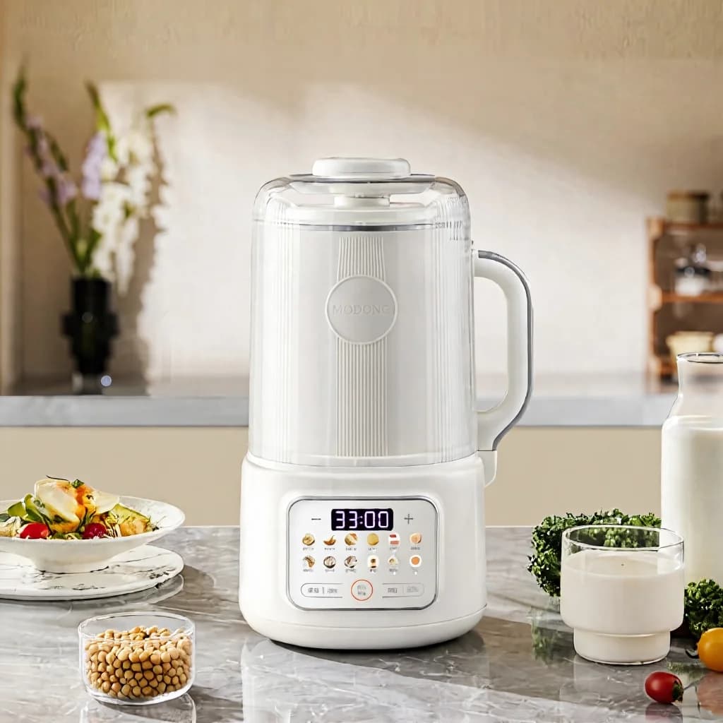 Kuumutav blender sojapiima valmistamiseks isepuhastusega 800W