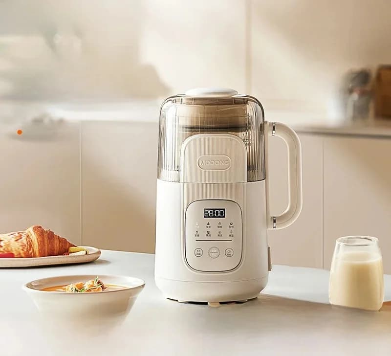 1,2L kuumutav blender puutejuhtimisega, klaaskorpusega