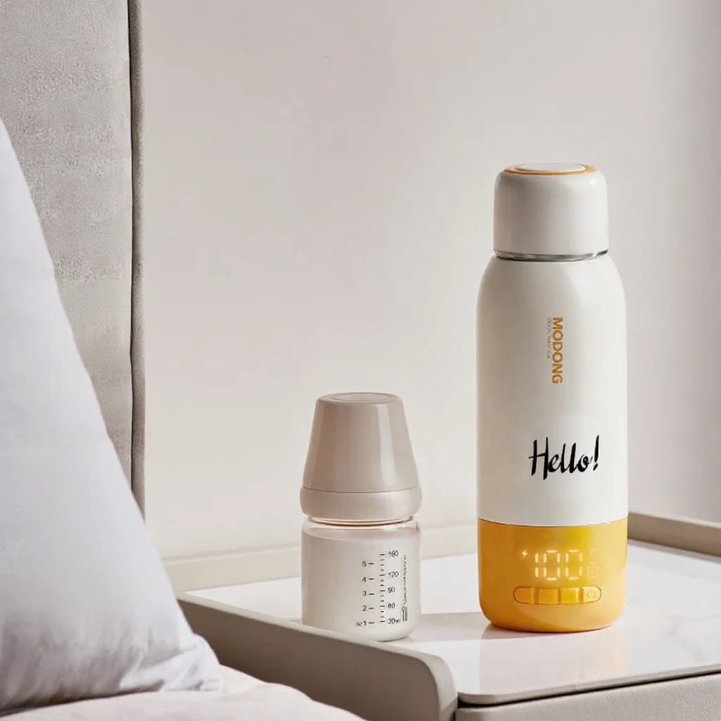 Kaasaskantav beebitoiduse soojendustass 550 ml Ultra, pistikuga keetmine + juhtmevaba soojendus