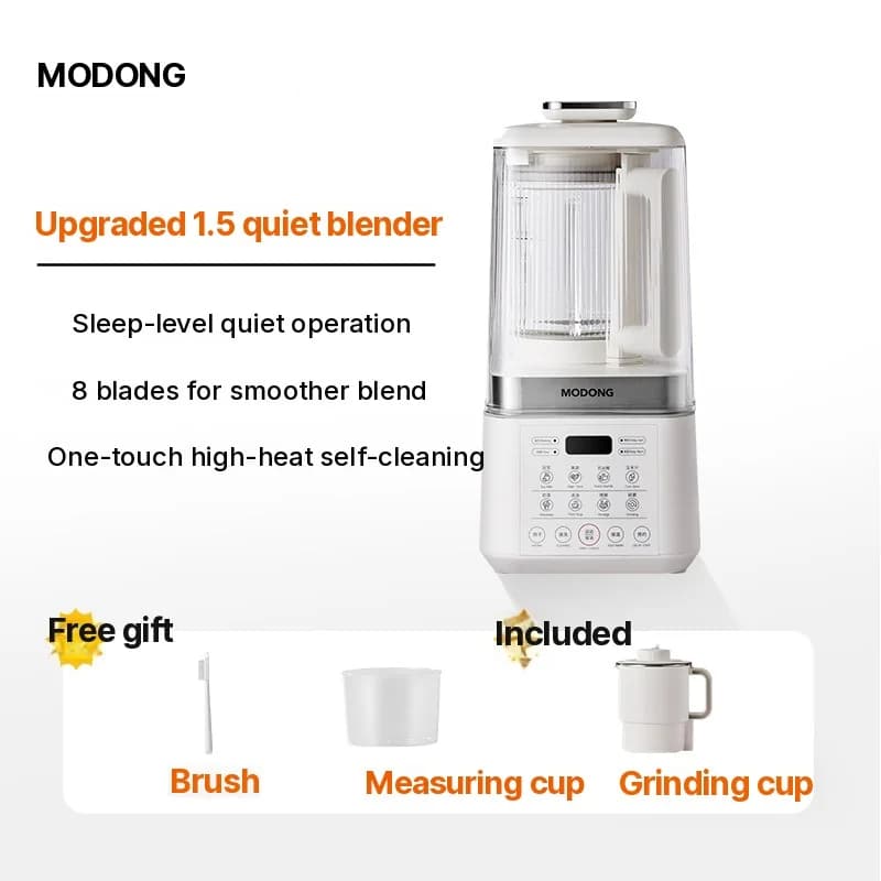 Soojendav blender vaikse töö ja soojas hoidmise funktsiooniga