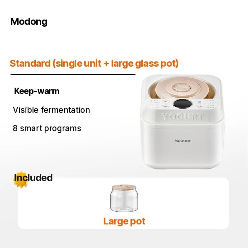 Automaatne jogurtivalmistaja ja fermenteerija, 500-1000ml, 220V