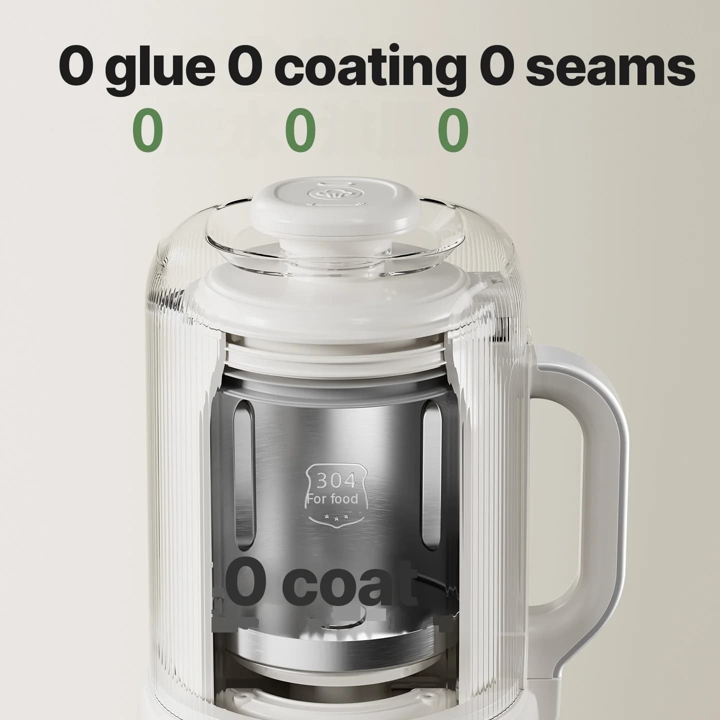 Kuumutav blender sojapiima valmistaja isepuhastusega 800W
