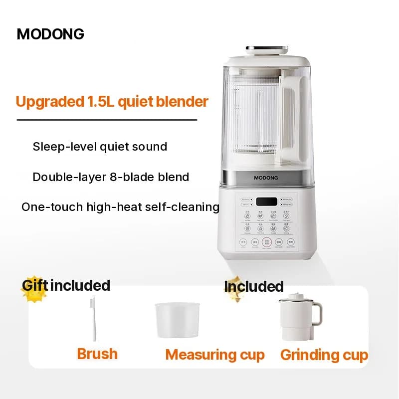 Kuumutusblender kahe kannuga ja automaatse soojashoidmisega