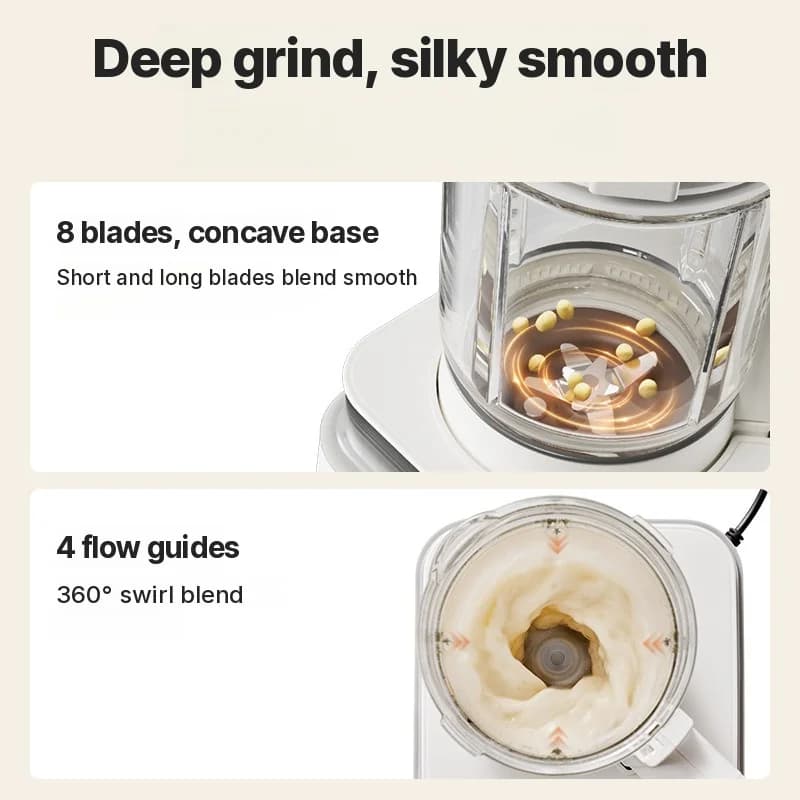 Soojendav blender vaikse töö ja soojas hoidmise funktsiooniga