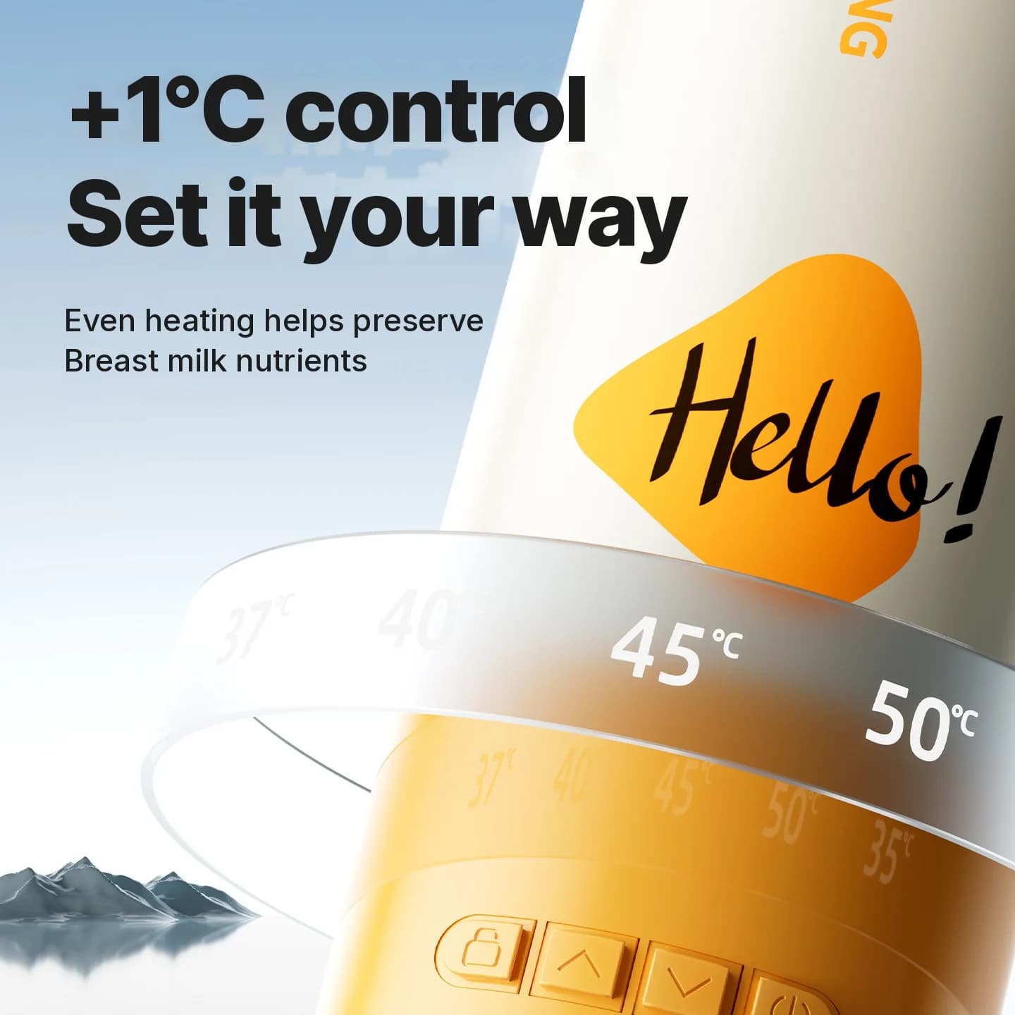 Kaasaskantav elektriline soojendustass temperatuuri juhtimisega