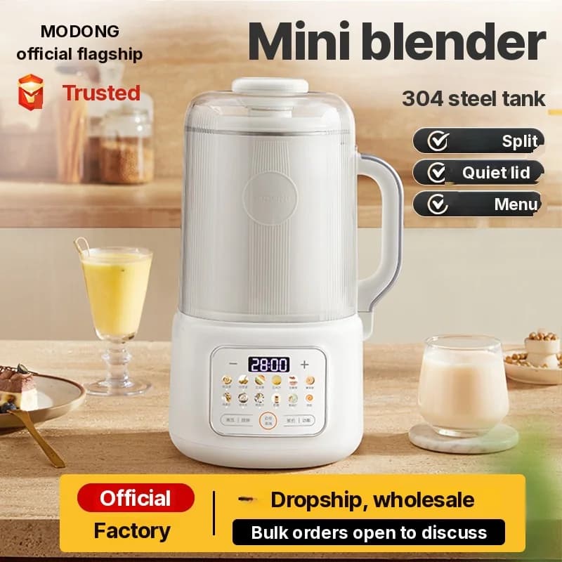 Kuumutav blender sojapiima valmistaja isepuhastusega 800W