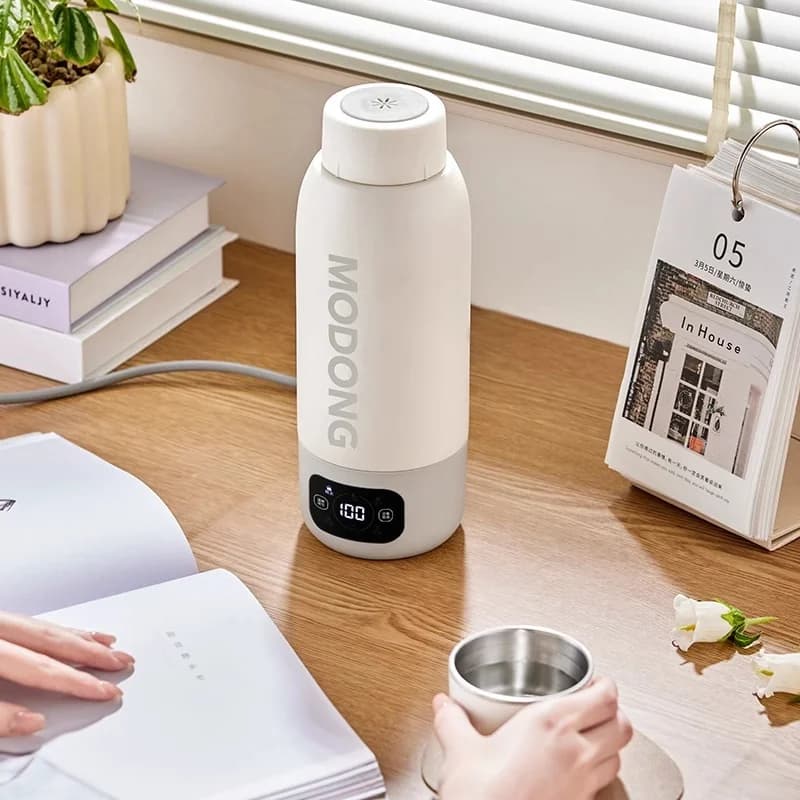 Kaasaskantav elektriline reisikettelkruus 600ml, 316 roostevabast terasest sisemus