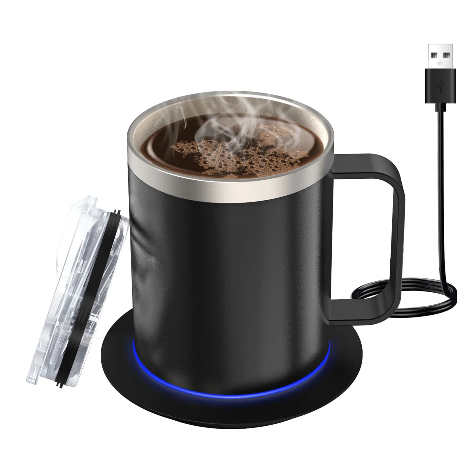 12oz USB soojendusega kohvitass