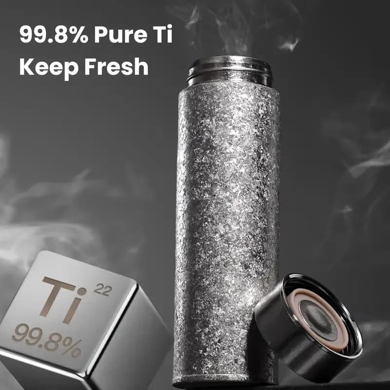500ml puhtast titaanist termostass