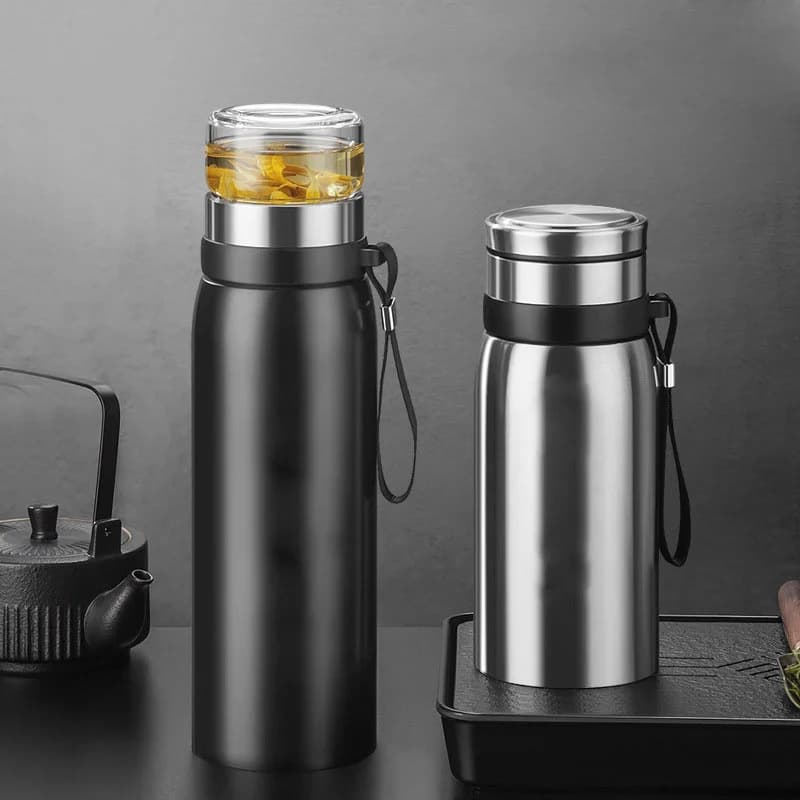 750ml/1100ml teesiiniga termospudel